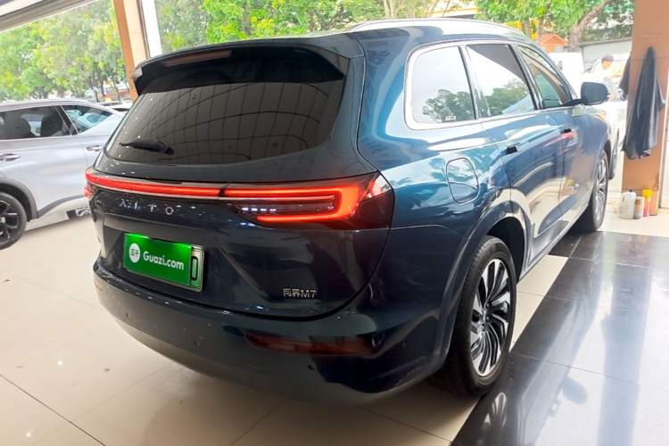 Used Hima AITO M7 2022 1.5T Four-Wheel Drive Luxury Edition Rear Right 45 Deg