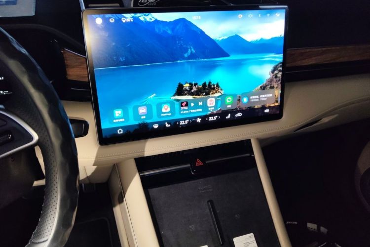 Used Hima AITO M7 2022 1.5T Four-Wheel Drive Luxury Edition Audio And AC Panel