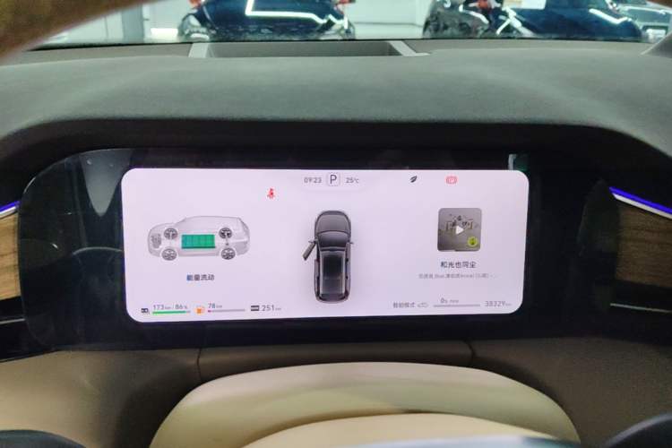 Used Hima AITO M7 2024 1.5T Intelligent Driving Rear-Drive Max Edition 5 Seats Instrument Cluster