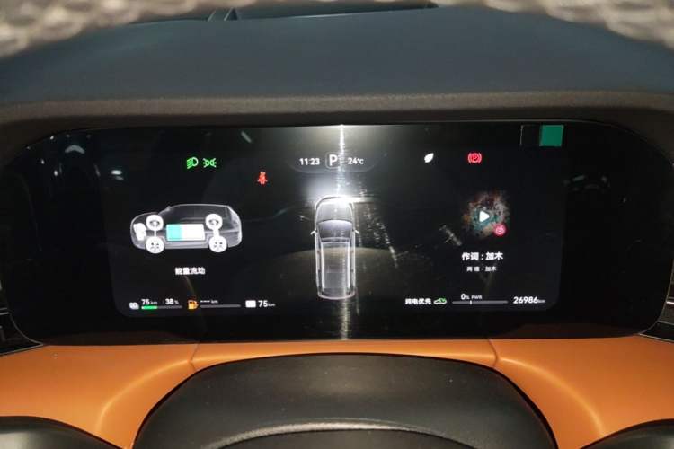 Used Hima AITO M7 2024 1.5T Intelligent Driving Rear-Drive Pro Version 5 Seats Instrument Cluster