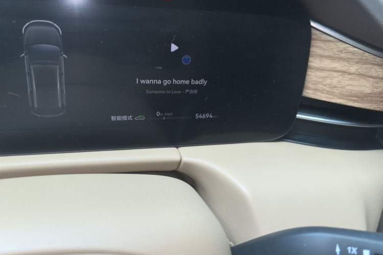 Used Hima AITO M7 2024 1.5T Intelligent Driving Rear-Drive Pro Version 6 Seats Odometer Close Up