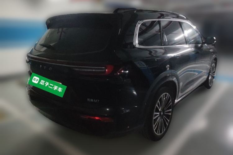 Used Hima AITO M7 2024 1.5T Intelligent Drive Rear-Drive Ultra Version 5 Seats Rear Right 45 Deg