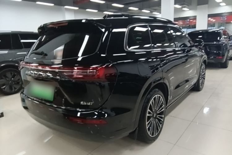Used Hima AITO M7 2024 1.5T Intelligent Driving 4WD Max Edition 5 Seats Rear Right 45 Deg