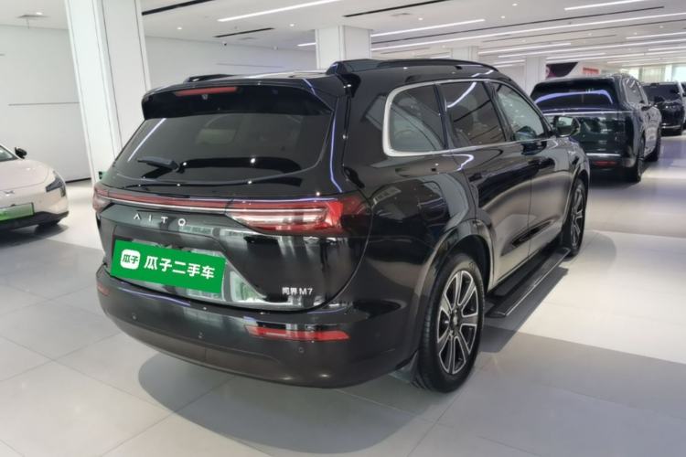 Used Hima AITO M7 2024 1.5T Intelligent Drive 4WD Ultra Version 5 Seats Rear Right 45 Deg