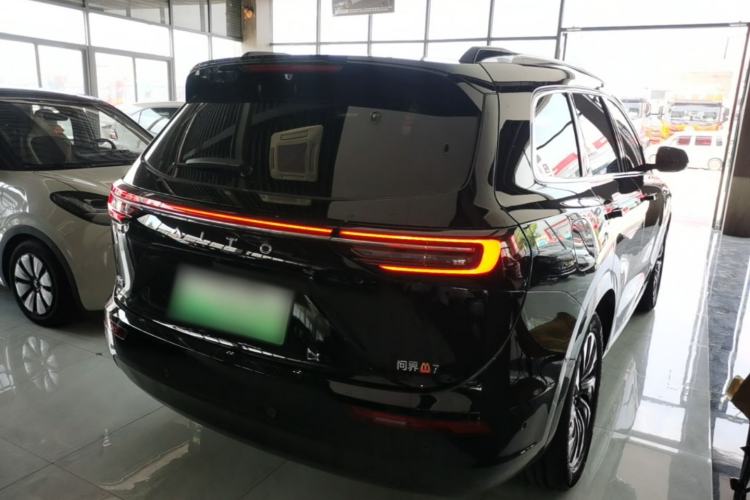 Used Hima AITO M7 2024 1.5T Intelligent Driving 4WD Max Edition 5 Seats Rear Right 45 Deg