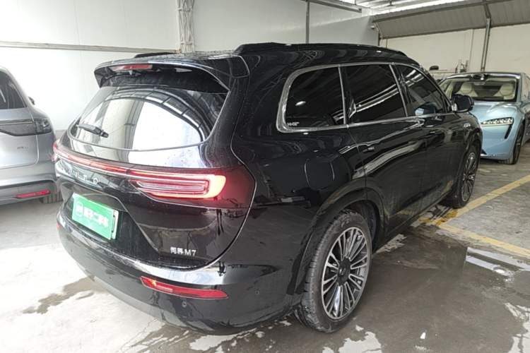 Used Hima AITO M7 2024 1.5T Intelligent Driving Rear-Drive Ultra Version 6 Seats Rear Right 45 Deg