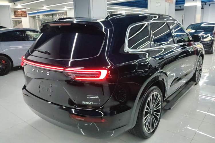 Used Hima AITO M7 2024 1.5T Intelligent Driving Rear-Drive Max Edition 5 Seats Rear Right 45 Deg