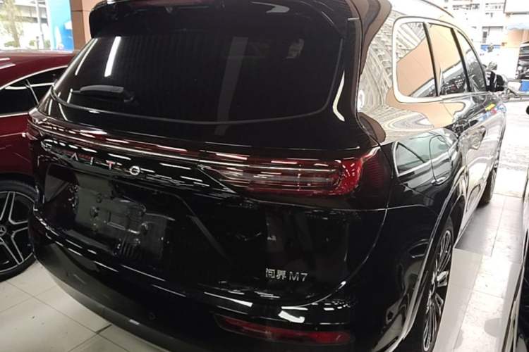 Used Hima AITO M7 2024 1.5T Intelligent Drive Rear-Drive Ultra Version 5 Seats Rear Right 45 Deg