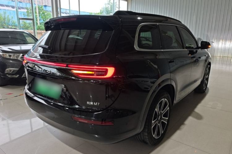 Used Hima AITO M7 2024 1.5T Intelligent Driving Rear-Drive Pro Version 5 Seats Rear Right 45 Deg