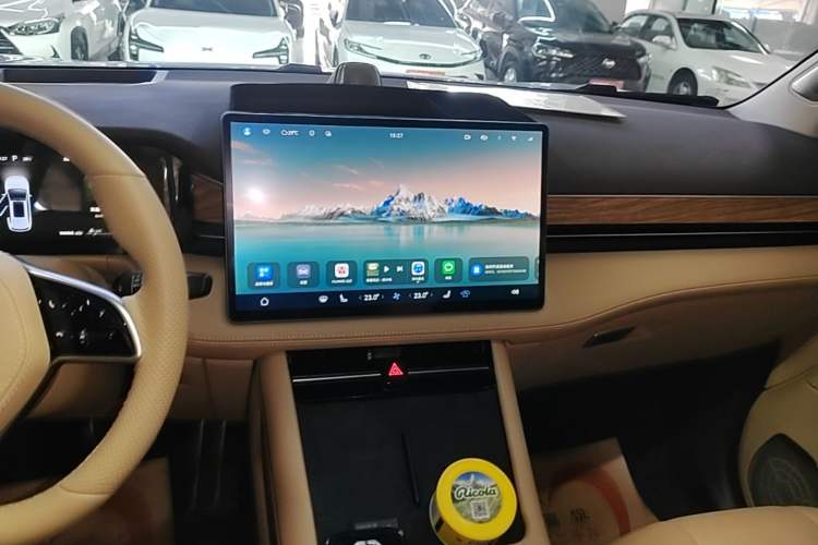 Used Hima AITO M7 2024 1.5T Intelligent Driving Rear-Drive Max Edition 5 Seats Audio And AC Panel