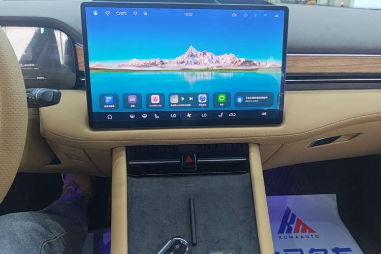 Used Hima AITO M7 2024 1.5T Intelligent Driving Rear-Drive Max Edition 5 Seats Audio And AC Panel