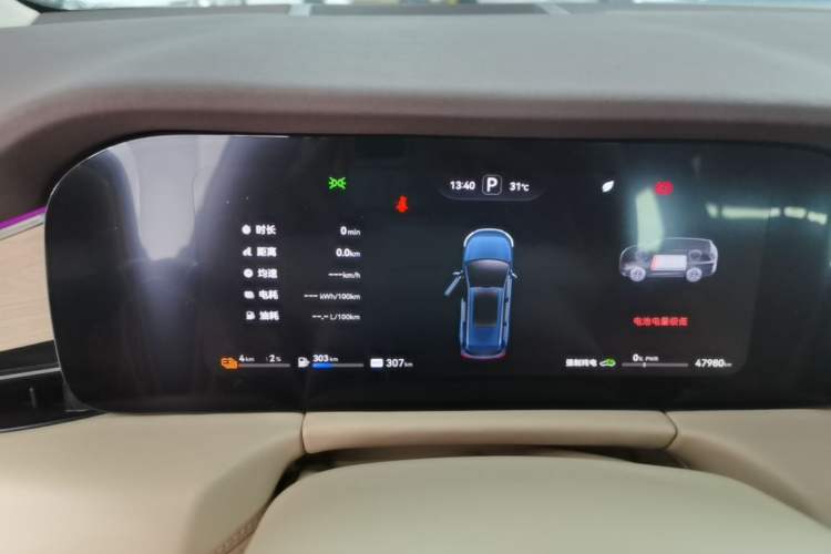 Used Hima AITO M7 2024 1.5T Intelligent Drive 4WD Ultra Version 5 Seats Instrument Cluster