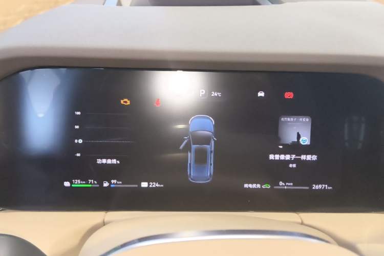 Used Hima AITO M7 2024 1.5T Intelligent Drive 4WD Ultra Version 5 Seats Instrument Cluster