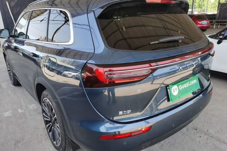 Used Hima AITO M7 2024 1.5T Intelligent Driving All-Wheel Drive Pro Version 5 Seats Ternary Lithium Battery Rear Left 45 Deg