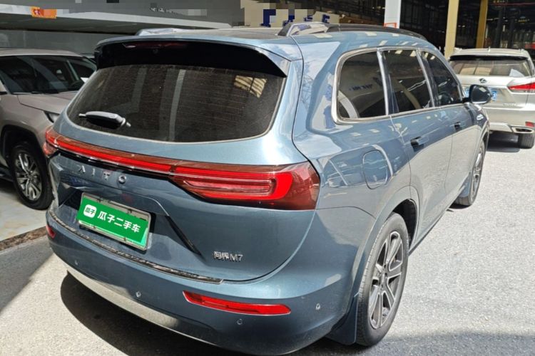 Used Hima AITO M7 2024 1.5T Intelligent Drive Rear-Drive Ultra Version 5 Seats Rear Right 45 Deg