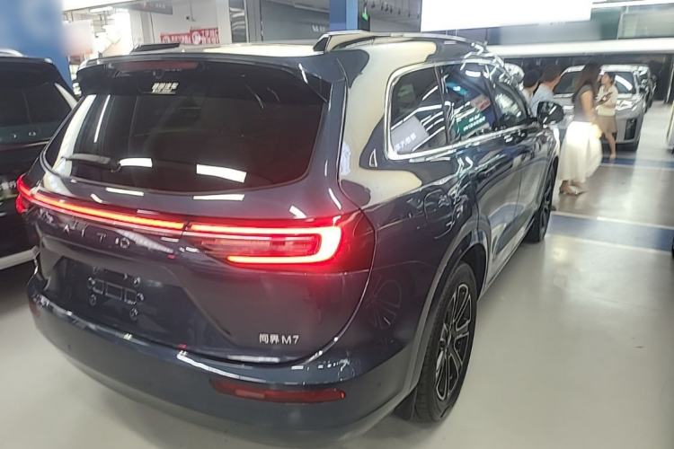 Used Hima AITO M7 2024 1.5T Intelligent Driving 4WD Ultra Version 6 Seats Rear Right 45 Deg