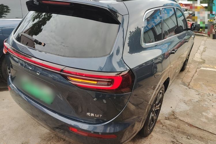 Used Hima AITO M7 2024 1.5T Intelligent Driving 4WD Pro Edition 6 Seats Rear Right 45 Deg