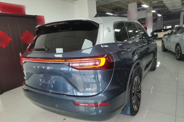 Used Hima AITO M7 2024 1.5T Intelligent Drive 4WD Ultra Version 5 Seats Rear Right 45 Deg