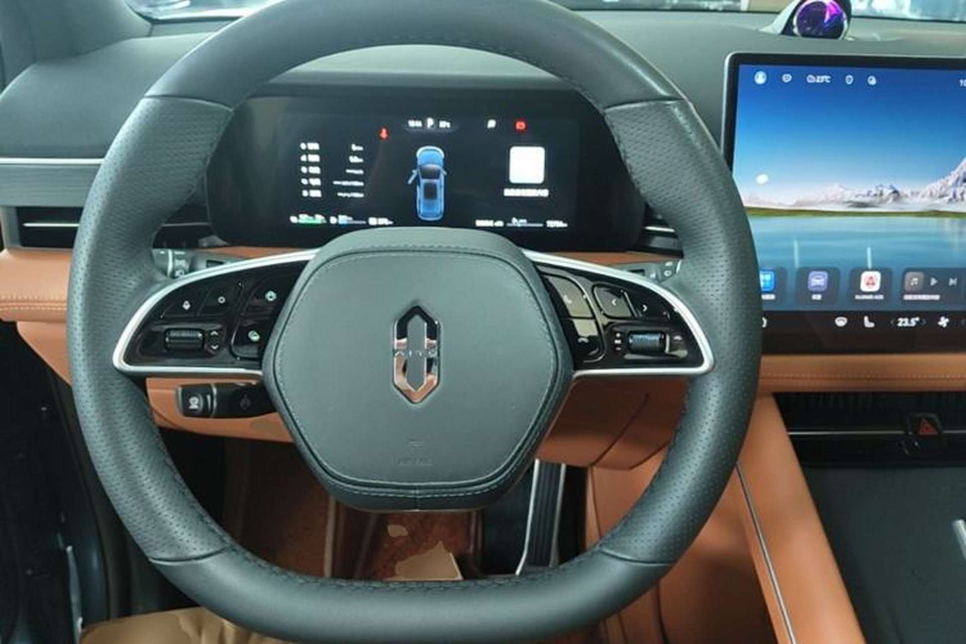Used Hima AITO M7 2024 1.5T Intelligent Driving 4WD Ultra Version 6 Seats Steering Wheel