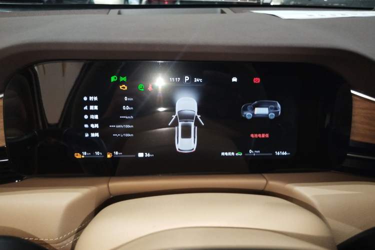 Used Hima AITO M7 2024 1.5T Intelligent Driving 4WD Max Edition 5 Seats Instrument Cluster