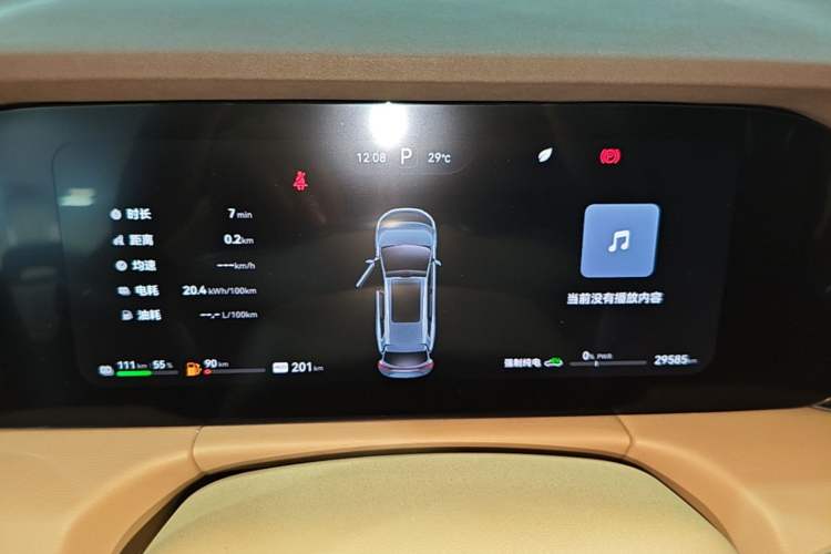 Used Hima AITO M7 2024 1.5T Intelligent Driving Rear-Drive Max Edition 5 Seats Instrument Cluster