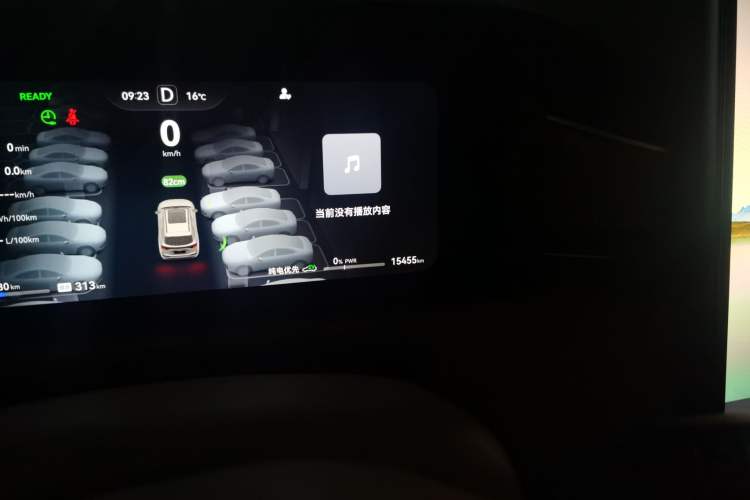 Used Hima AITO M7 2024 1.5T Intelligent Driving Rear-Drive Ultra Version 6 Seats Odometer Close Up