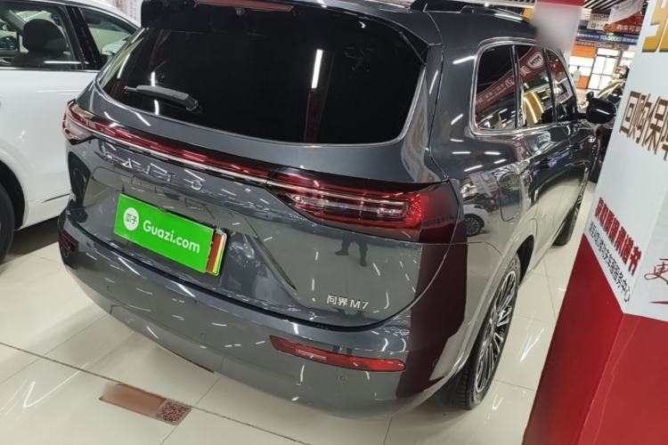 Used Hima AITO M7 2024 1.5T Intelligent Driving Rear-Drive Ultra Version 6 Seats Rear Right 45 Deg