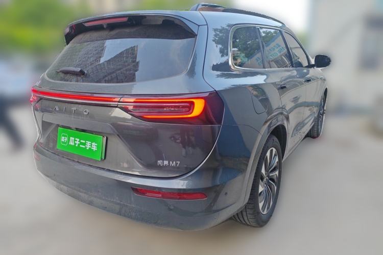 Used Hima AITO M7 2024 1.5T Intelligent Driving Rear-Drive Max Edition 5 Seats Rear Right 45 Deg