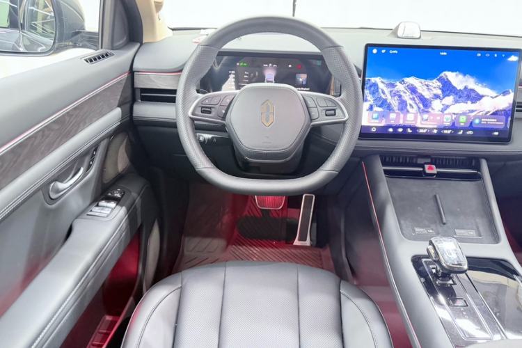 Used Hima AITO M7 2024 1.5T Intelligent Driving 4WD Max Edition 5 Seats Steering Wheel