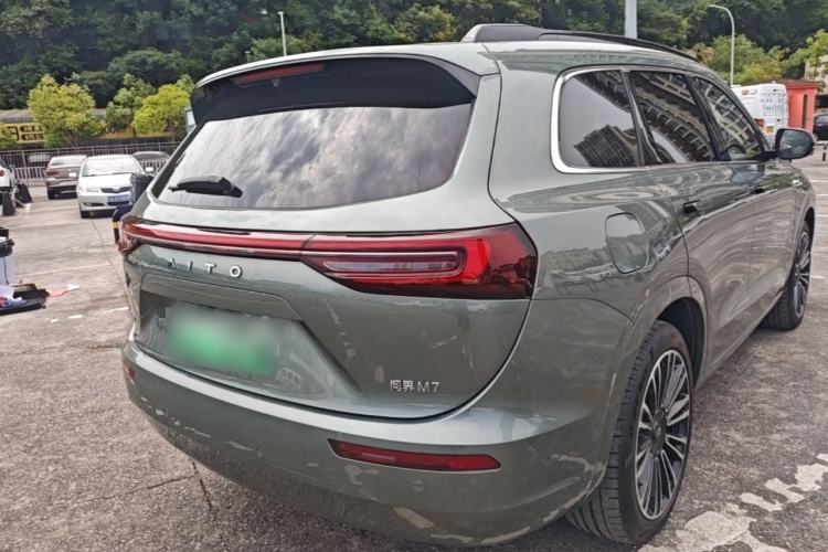 Used Hima AITO M7 2024 1.5T Intelligent Driving Rear-Drive Max Edition 5 Seats Rear Right 45 Deg