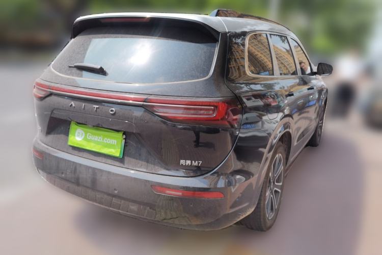 Used Hima AITO M7 2024 1.5T Intelligent Driving 4WD Pro Edition 5 Seats Rear Right 45 Deg
