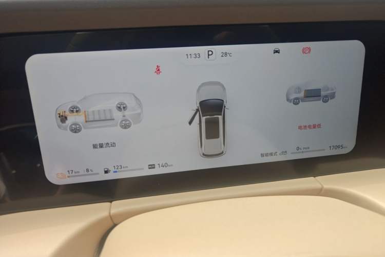 Used Hima AITO M7 2024 1.5T Intelligent Drive Rear-Drive Ultra Version 5 Seats Instrument Cluster