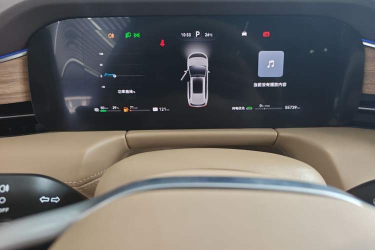 Used Hima AITO M7 2024 1.5T Intelligent Driving 4WD Ultra Version 6 Seats Instrument Cluster
