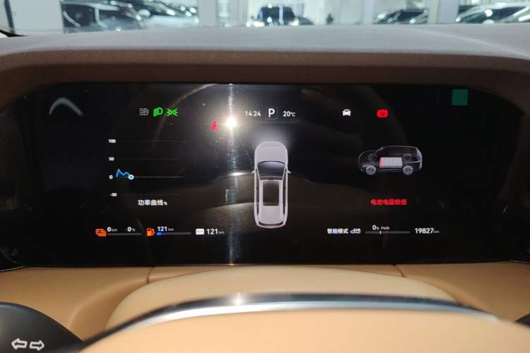 Used Hima AITO M7 2024 1.5T Intelligent Driving Rear-Drive Max Edition 5 Seats Instrument Cluster