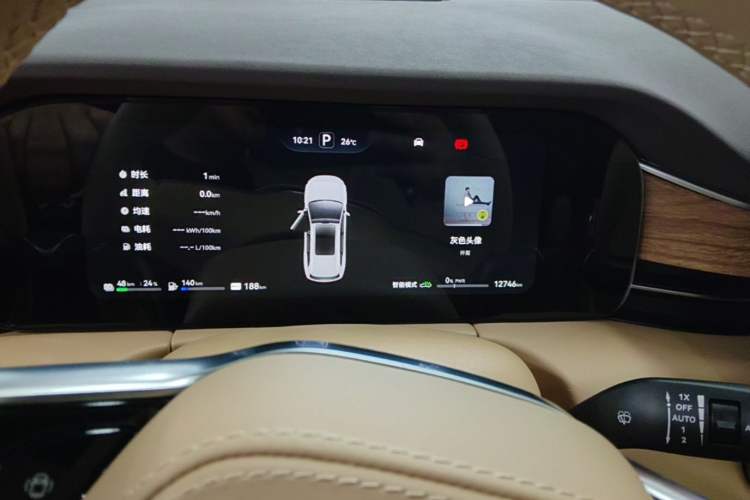 Used Hima AITO M7 2024 1.5T Intelligent Driving Rear-Drive Max Edition 5 Seats Instrument Cluster