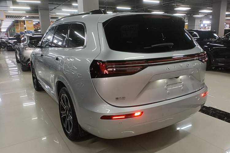 Used Hima AITO M7 2024 1.5T Intelligent Driving All-Wheel Drive Pro Version 5 Seats Ternary Lithium Battery Rear Left 45 Deg