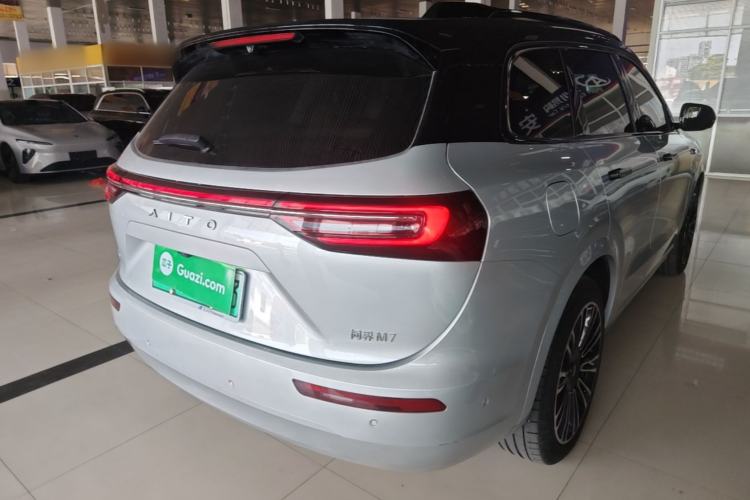 Used Hima AITO M7 2024 1.5T Intelligent Driving 4WD Max Edition 5 Seats Rear Right 45 Deg