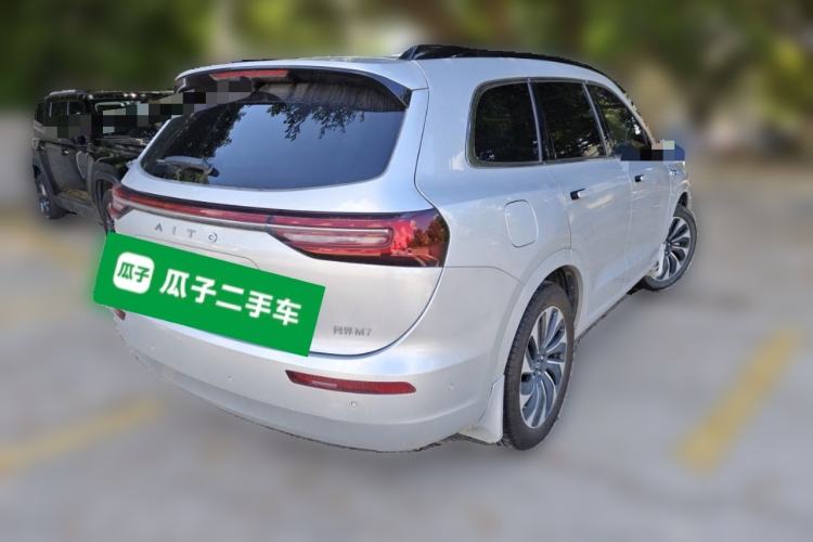 Used Hima AITO M7 2024 1.5T Intelligent Driving 4WD Max Edition 5 Seats Rear Right 45 Deg