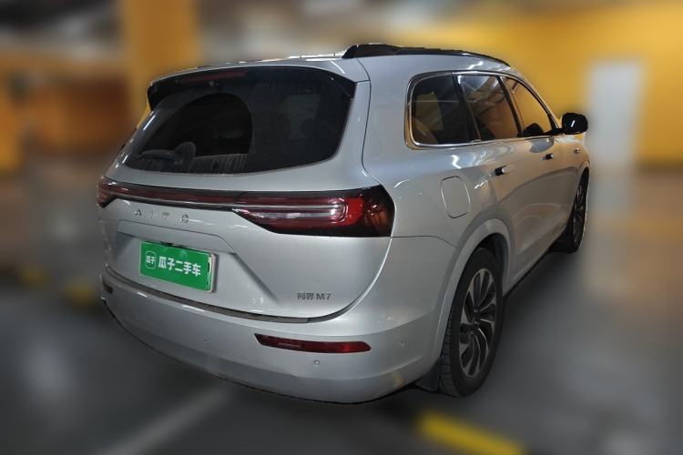 Used Hima AITO M7 2024 1.5T Intelligent Driving 4WD Max Edition 5 Seats Rear Right 45 Deg