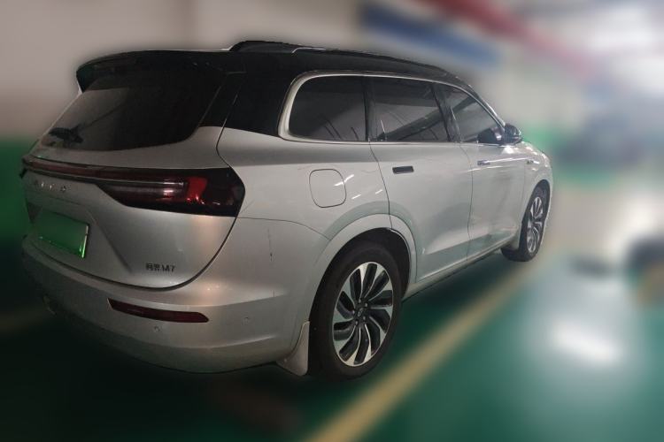 Used Hima AITO M7 2024 1.5T Intelligent Driving 4WD Max Edition 5 Seats Rear Right 45 Deg