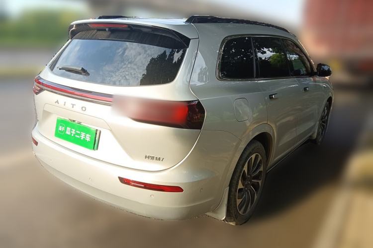 Used Hima AITO M7 2024 1.5T Intelligent Driving 4WD Max Edition 5 Seats Rear Right 45 Deg