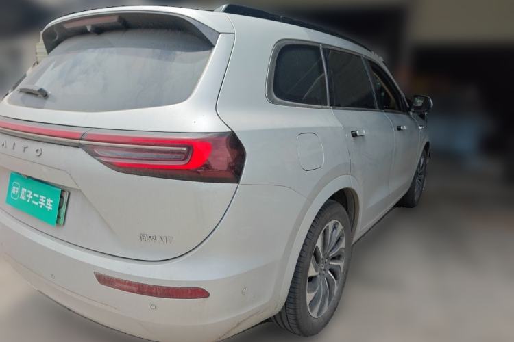 Used Hima AITO M7 2024 1.5T Intelligent Driving 4WD Max Edition 5 Seats Rear Right 45 Deg
