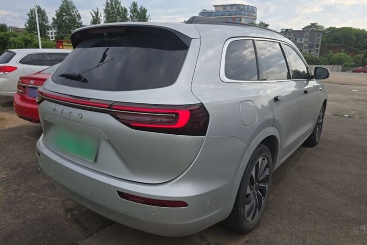Used Hima AITO M7 2024 1.5T Intelligent Driving 4WD Max Edition 5 Seats Rear Right 45 Deg