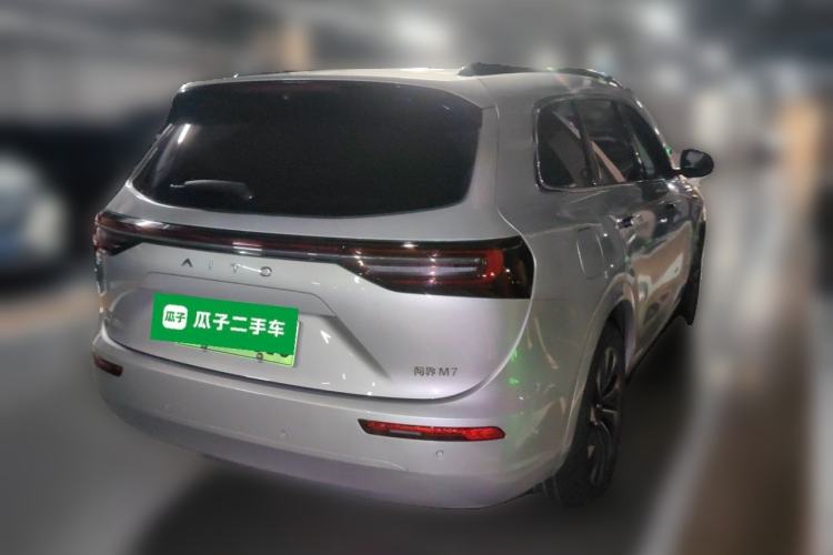 Used Hima AITO M7 2024 1.5T Intelligent Driving 4WD Max Edition 5 Seats Rear Right 45 Deg
