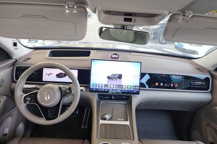 Used Hima AITO M7 2026 Model Range-Extending Ultra All-Wheel Drive 6-Seater Version Center Console