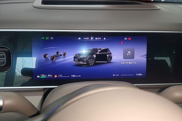 Used Hima AITO M7 2026 Model Range-Extending Ultra All-Wheel Drive 5-Seater Version Instrument Cluster