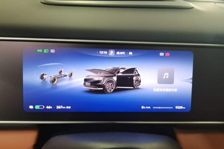 Used Hima AITO M7 2026 Model Pure Electric Max Long Range 6-Seater Version Instrument Cluster