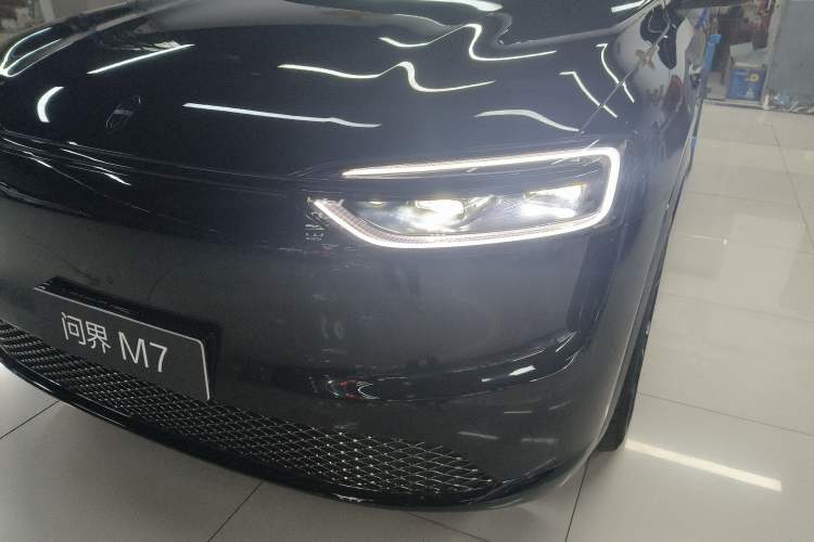 Used Hima AITO M7 2026 Model Pure Electric Max Long Range 6-Seater Version Left Front Headlight