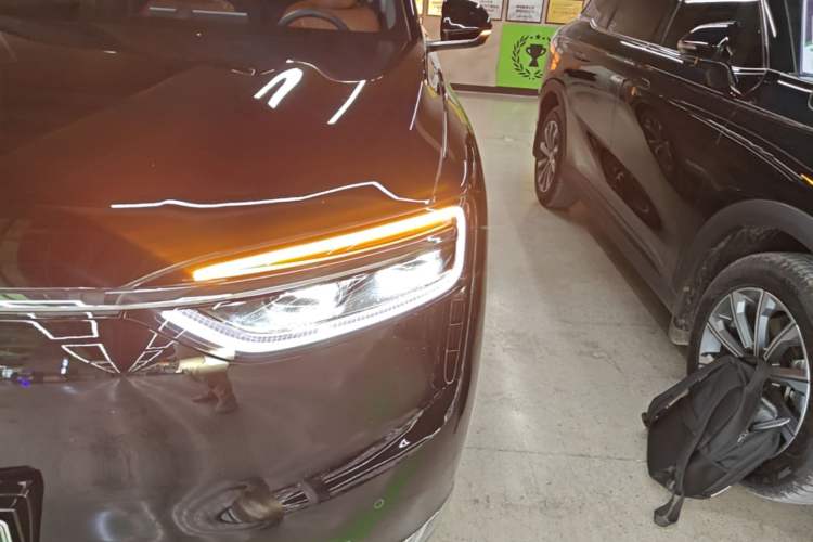 Used Hima AITO M7 2026 Model Range-Extending Max All-Wheel Drive 5-Seater Version Left Front Headlight