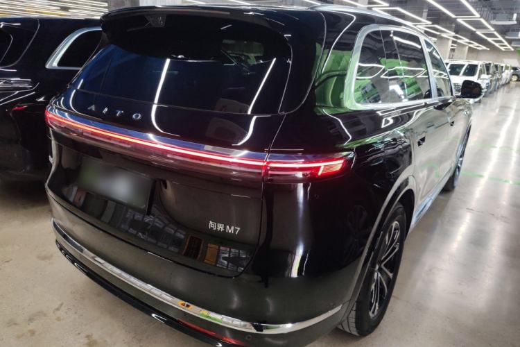 Used Hima AITO M7 2026 Model Range-Extending Max All-Wheel Drive 5-Seater Version Rear Right 45 Deg